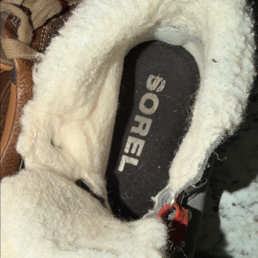 Sorel Gray and Red Winter Boots - Picture 11 of 11